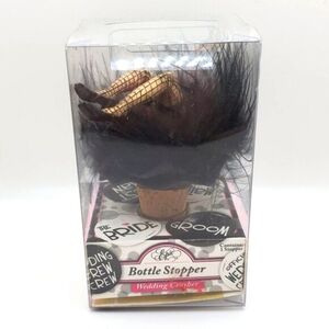 Epic Products The Wedding Crasher Bottle Stopper, Fishnet & High Heel Legs, NIB